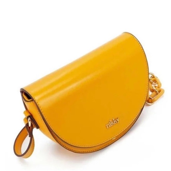 Half Moon Yellow Women's Bag - Picture 3 of 5